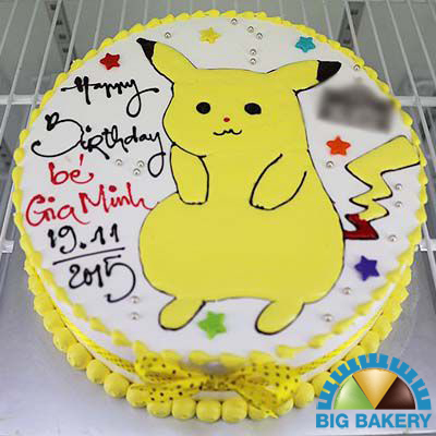 Bánh kem Pikachu: Nếu bạn là một fan hâm mộ của Pokemon và đang tìm kiếm một chiếc bánh sinh nhật độc đáo, xin hãy xem qua hình ảnh chiếc bánh kem Pikachu đáng yêu này. Với hình ảnh của chú chuột nhỏ dễ thương, chiếc bánh kem này sẽ chắc chắn trở thành điểm nhấn cho bữa tiệc của bạn.