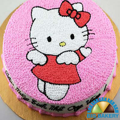 Tan chảy - Những chiếc bánh kem hình Hello Kitty siêu đáng yêu